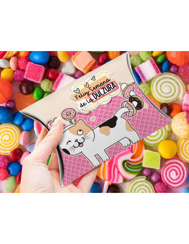 CAJA ALMOHADA SEMANA DE LA DULZURA... CAJA ALMOHADA SEMANA DE LA DULZURA...