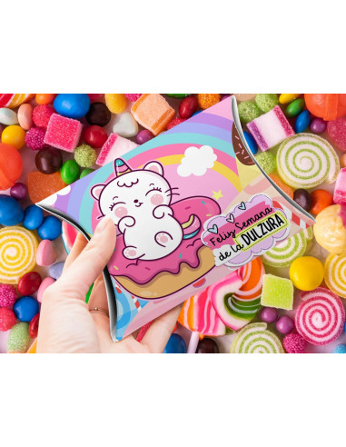 CAJA ALMOHADA SEMANA DE LA DULZURA... CAJA ALMOHADA SEMANA DE LA DULZURA...