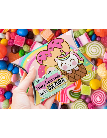 CAJA ALMOHADA SEMANA DE LA DULZURA PACK 3