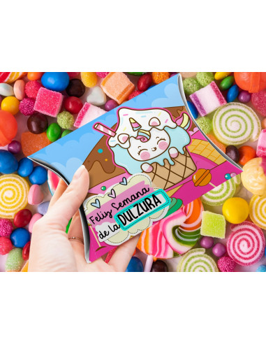 CAJA ALMOHADA SEMANA DE LA DULZURA... CAJA ALMOHADA SEMANA DE LA DULZURA...