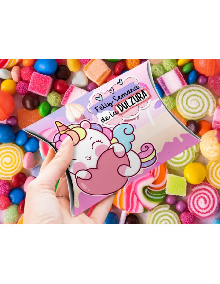 CAJA ALMOHADA SEMANA DE LA DULZURA PACK 3