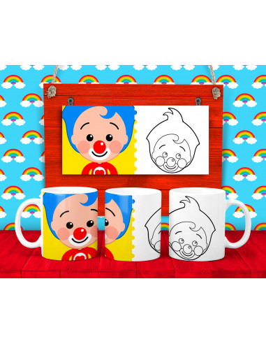 30 DISEÑOS DE TAZAS PARA COLOREAR PACK 3