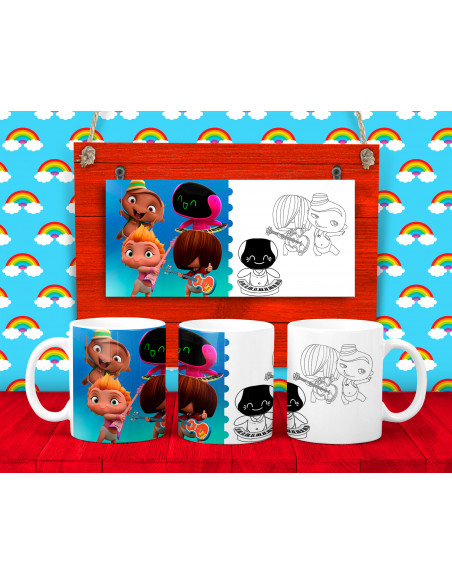 30 DISEÑOS DE TAZAS PARA COLOREAR PACK 3