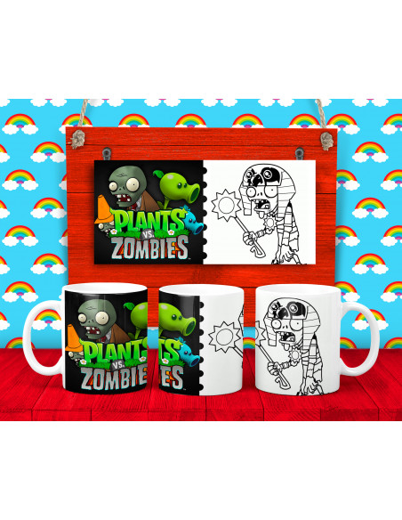 30 DISEÑOS DE TAZAS PARA COLOREAR PACK 3