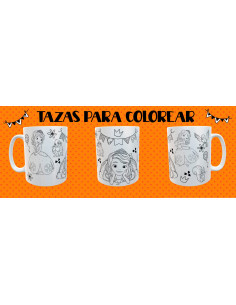 Tazas para Colorear