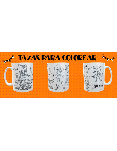 Tazas para Colorear