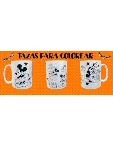 Tazas para Colorear