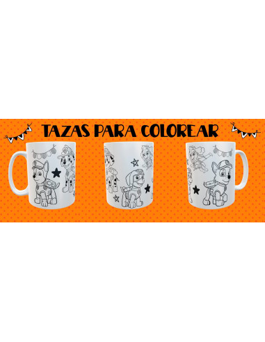 Tazas para Colorear