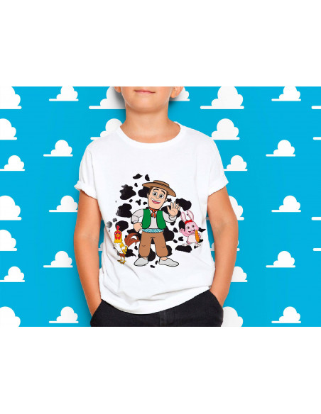 Remeras infantiles Personajes