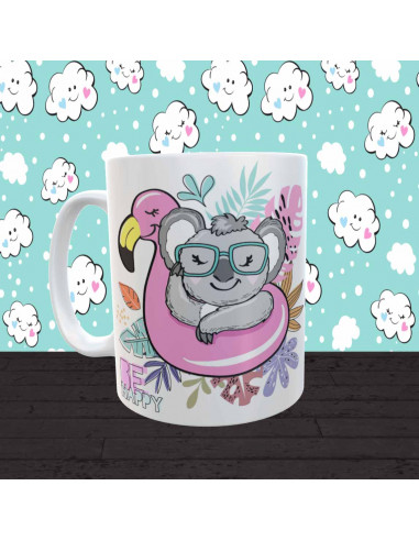 Tazas dibujito Frases