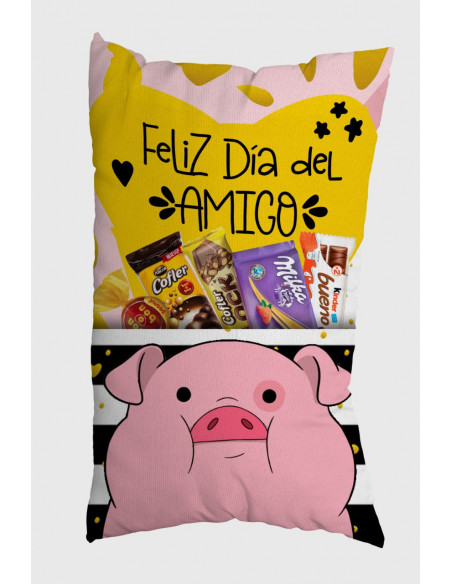 ALMOHADONES CON BOLSILLO DIA DEL AMIGO