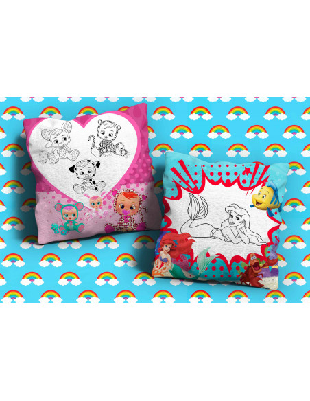 ALMOHADONES PARA COLOREAR