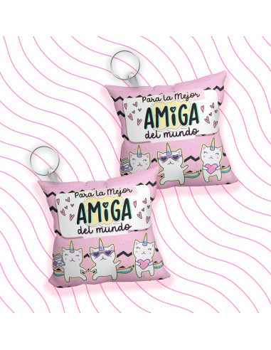 LLAVERO ALMOHADITA DIA DEL AMIGO LLAVERO ALMOHADITA DIA DEL AMIGO