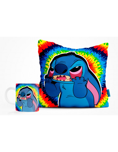ALMOHADON + TAZA STITCH ALMOHADON + TAZA STITCH